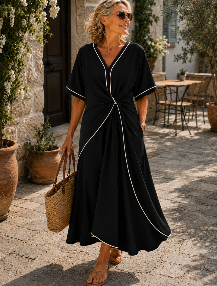 Cassia | Elegancka sukienka o korzystnym kroju