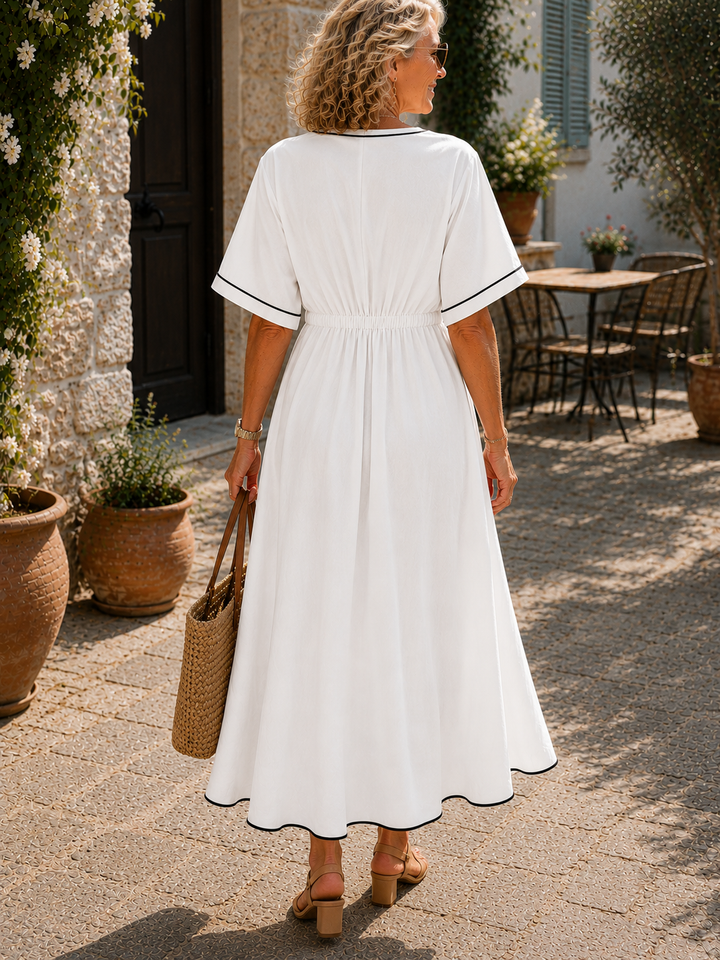 Cassia | Elegancka sukienka o korzystnym kroju