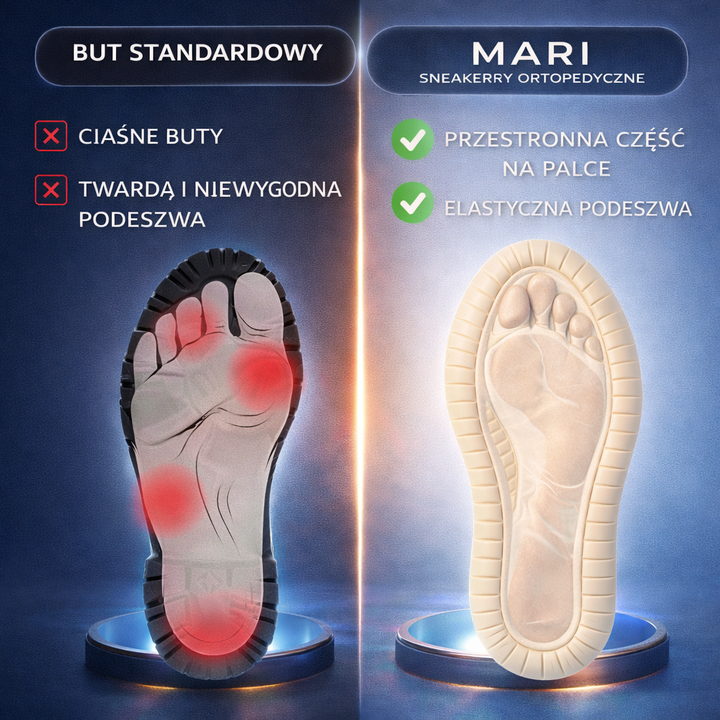 Sari | Wygodne sneakersy ortopedyczne