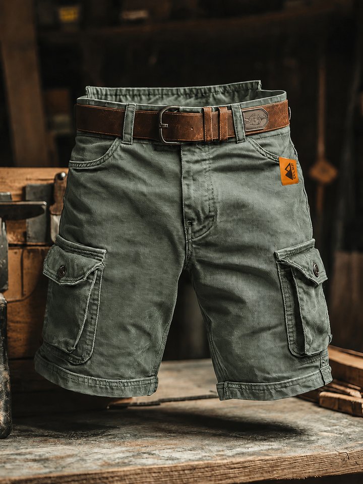 Adam | Spodnie Cargo Vintage z Kieszeniami
